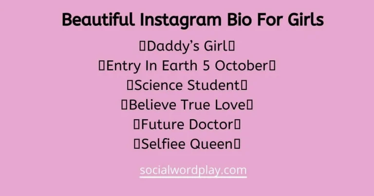 instagram bio for girls text with purple background