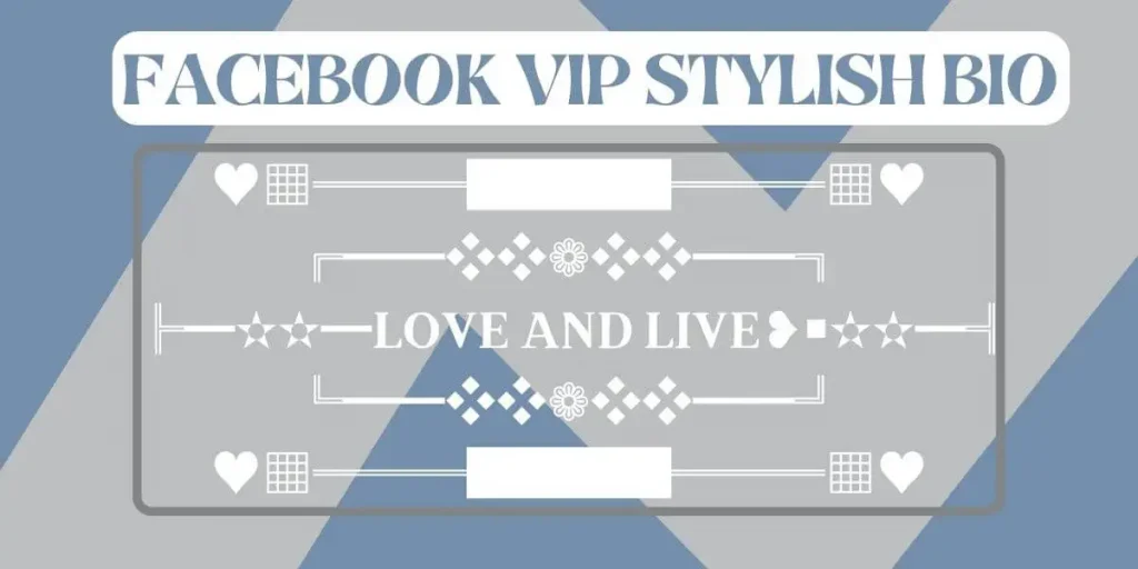 vip facebook account bio