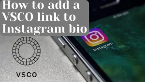 How To Add A VSCO Link To Instagram Bio 2023