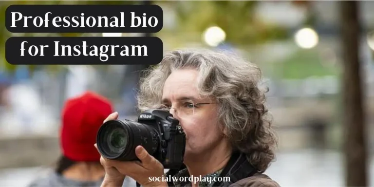 professional bio for instagram text