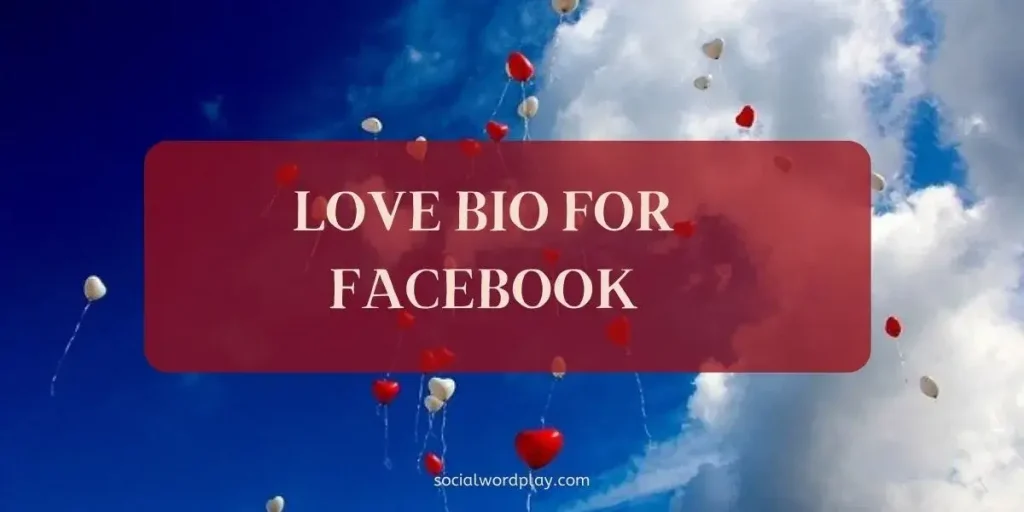 love bio for facebook 