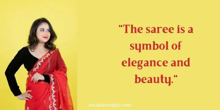 saree captions for instagram pictures